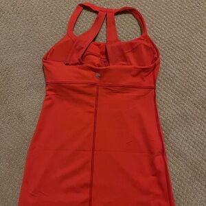 Lululemon Athletica Scoop Me Up Tank Size 4, Red